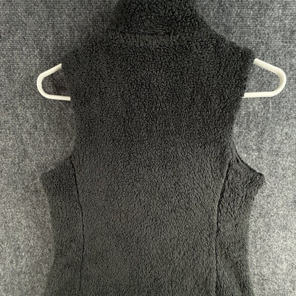 Patagonia Fleece Vest Gray Women Small Full Zip Lined Pockets Chest Los Gatos - Picture 15 of 15